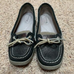 Black Sparkly Angelfish Sperry’s
